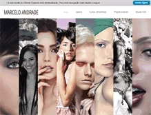 Tablet Screenshot of marceloandrade.com.br